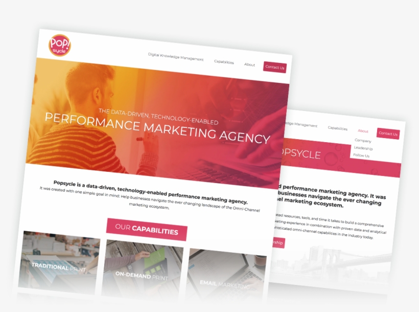 Custom Designed Websites - Flyer, transparent png download