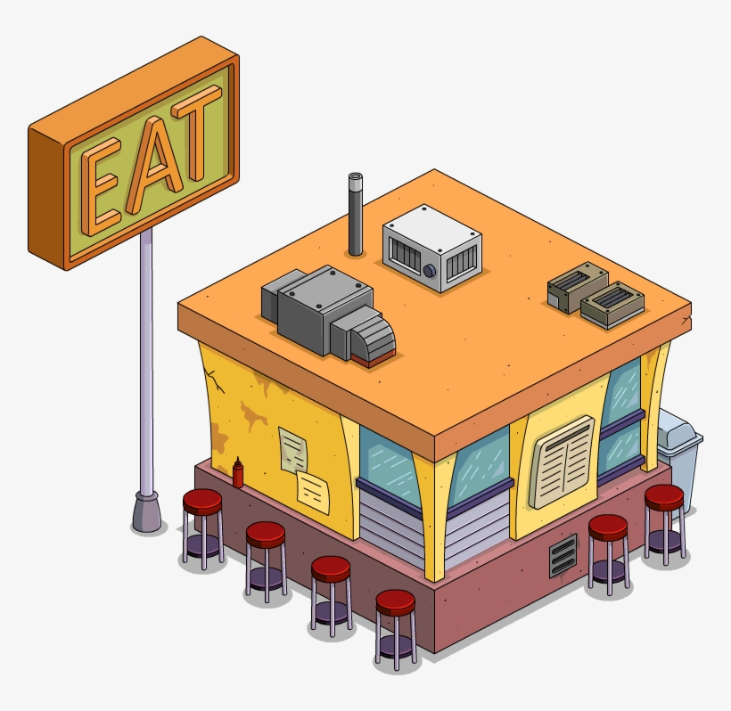 Monorail Cafe - Monorail Cafe Tapped Out, transparent png download
