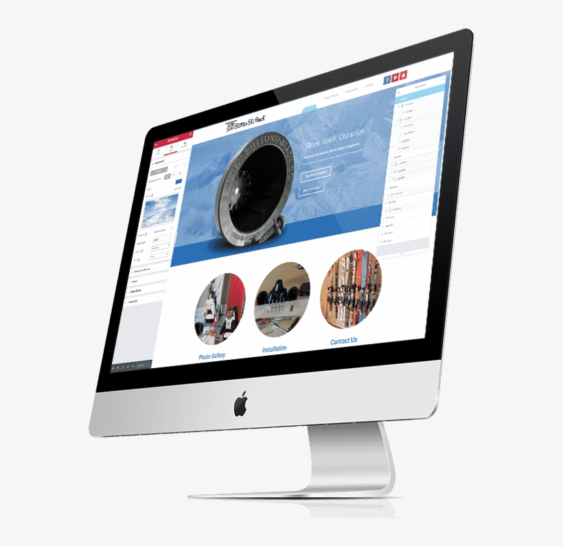 Website Design - Computer Monitor, transparent png download
