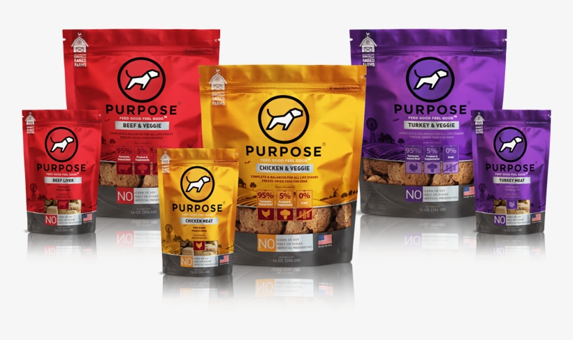 Purpose Freeze Dried Dog Food Feed Good Feel Good Freeze - Pet Treat Freeze Dried, transparent png download