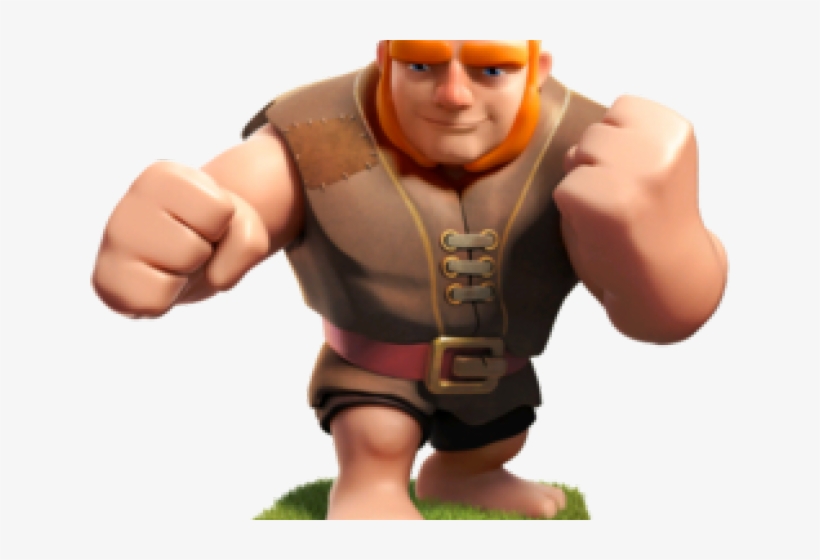 Clash Of Clans Clipart Character - Clash Royale Giant Png, transparent png download