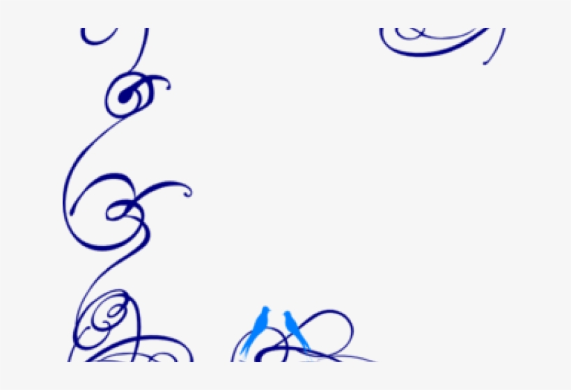 Decorative Line Blue Clipart Clip Art, transparent png download