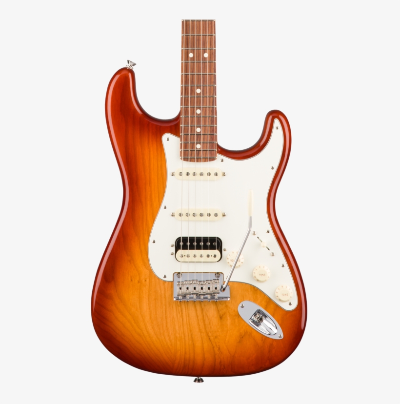 Fender American Professional Hss Stratocaster - Fender 2017 American Professional Stratocaster Red, transparent png download