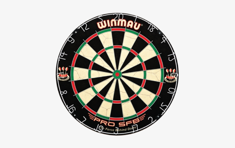Winmau Sfb Dartboard - Professional Dart Board, transparent png download