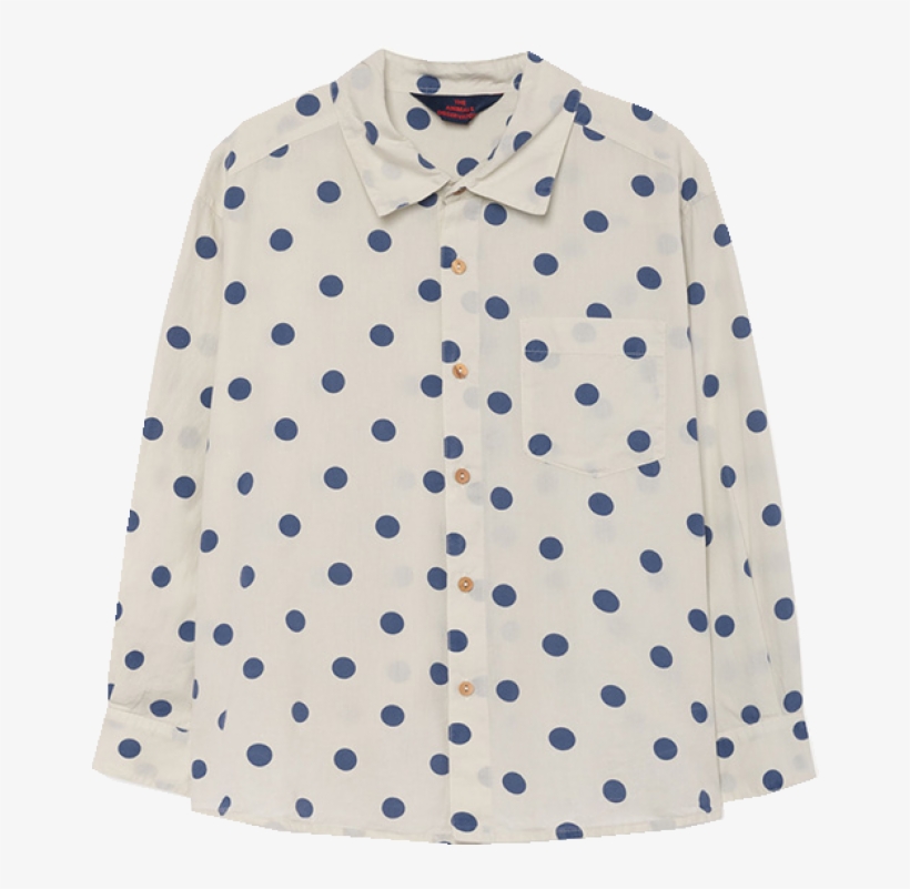 The Animals Observatory Wolf Kids Shirt Polka Dot - Polka Dot, transparent png download
