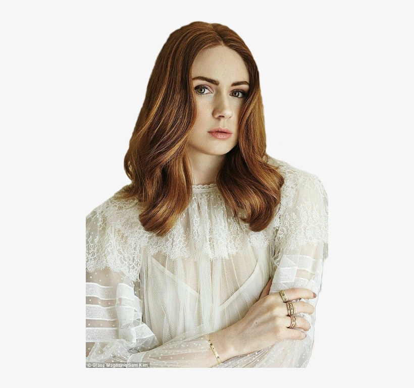 Karen Gillan Glass Magazine, transparent png download