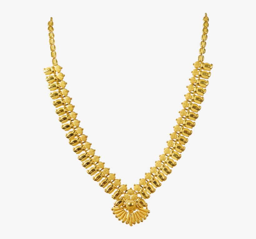 Thanmay N 1041 13 Kerala Design Gold Necklace, transparent png download