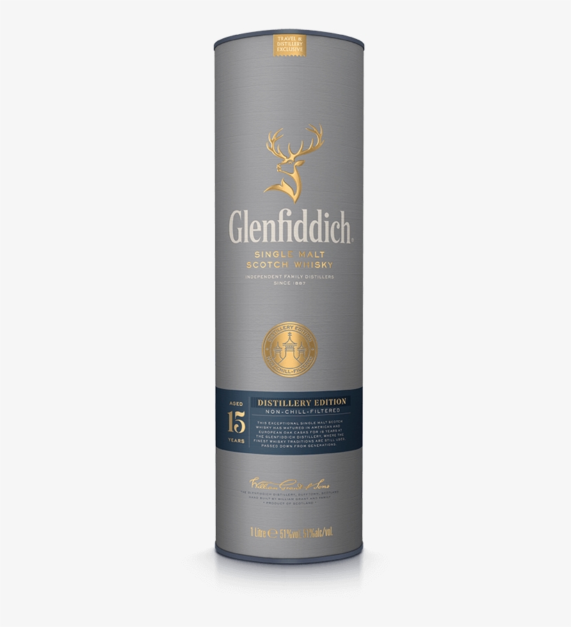 Glenfiddich Distillery Edition Single Malt Whisky - Glenfiddich 12, transparent png download