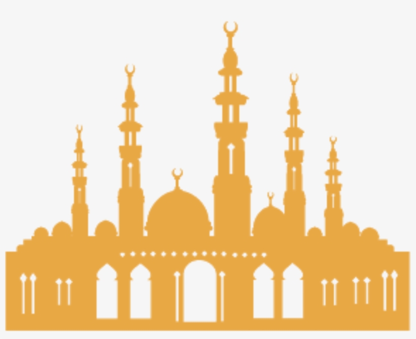 Mecca Islam Church Silhouette Transprent Ⓒ - Islamic Church Png, transparent png download