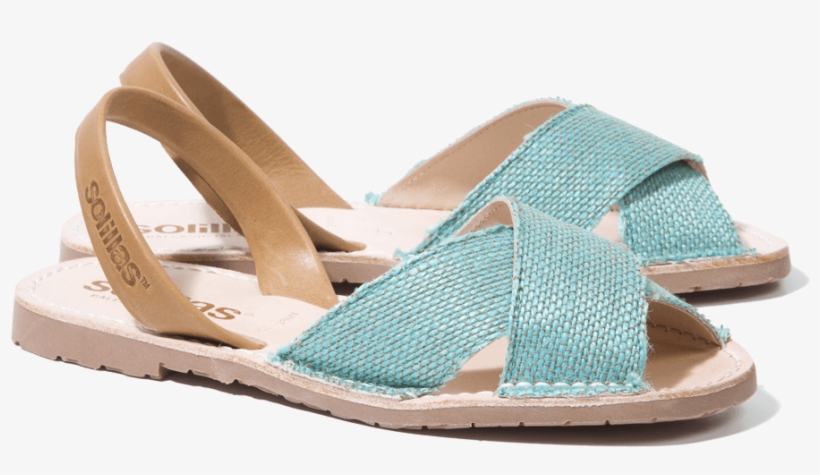 Crossover Menorcan Sandals - Slide Sandal, transparent png download