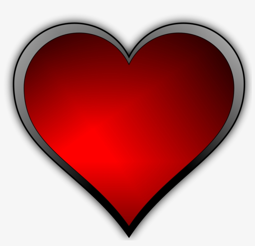 Heart Icon Clipart, Vector Clip Art Online, Royalty - G&s In Heart, transparent png download