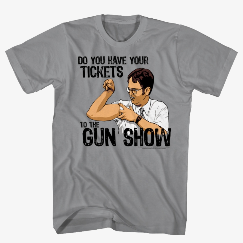 Tickets To The Gun Show The Office T Shirt - Trixie Mattel Puppy Teeth, transparent png download