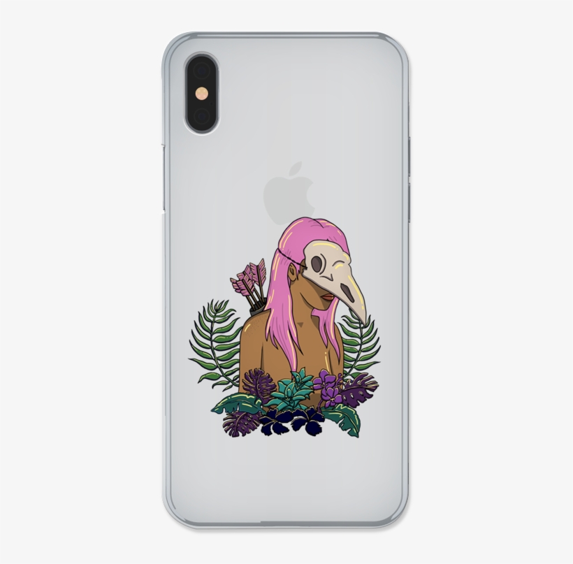 Case Transparente Warrior Girl De Zumenna - Iphone, transparent png download