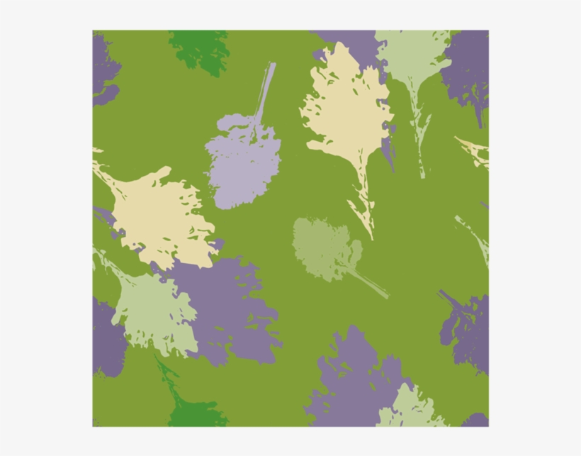 Leaves Pattern Square Coaster - Tree, transparent png download