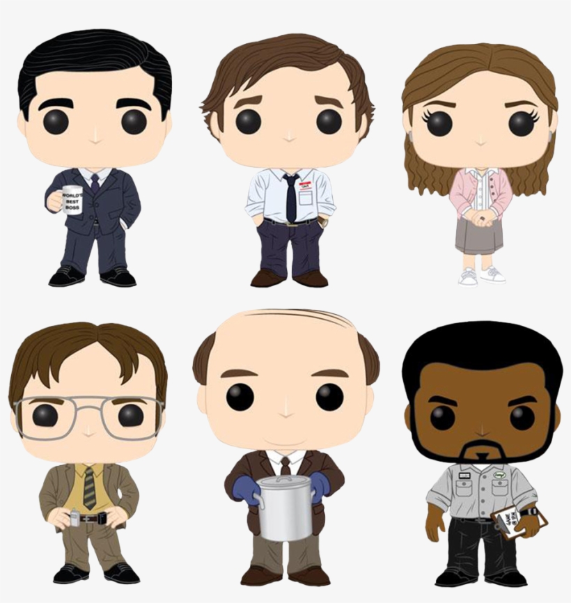The Dundies Pop Vinyl Bundle - Funko Pop The Office, transparent png download
