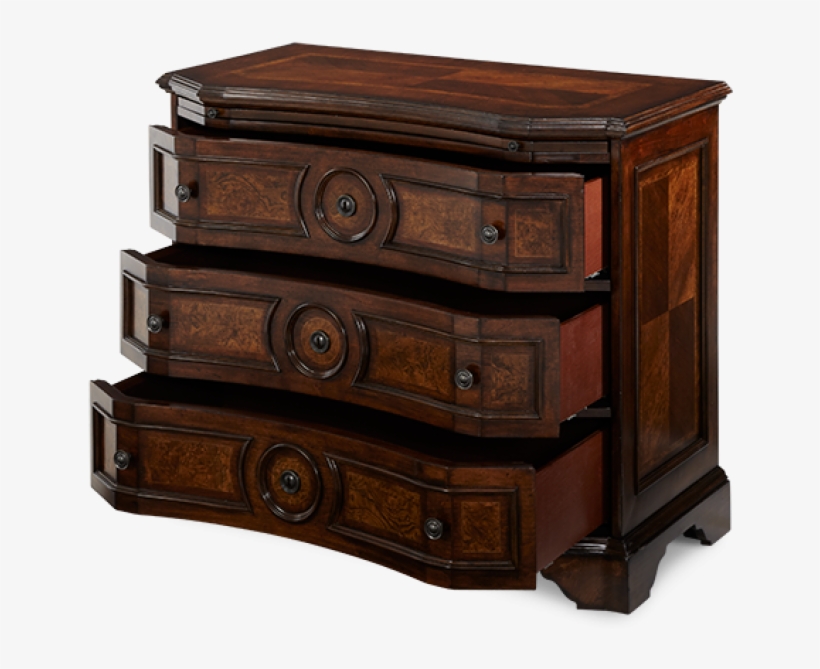 Bella Cera Bachelor Chest By Aico - Chest Of Drawers, transparent png download