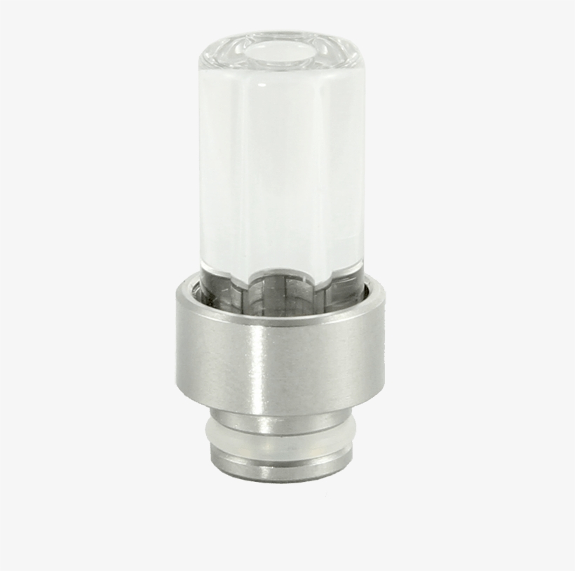 Glass Drip Tip, Short - Cylinder, transparent png download