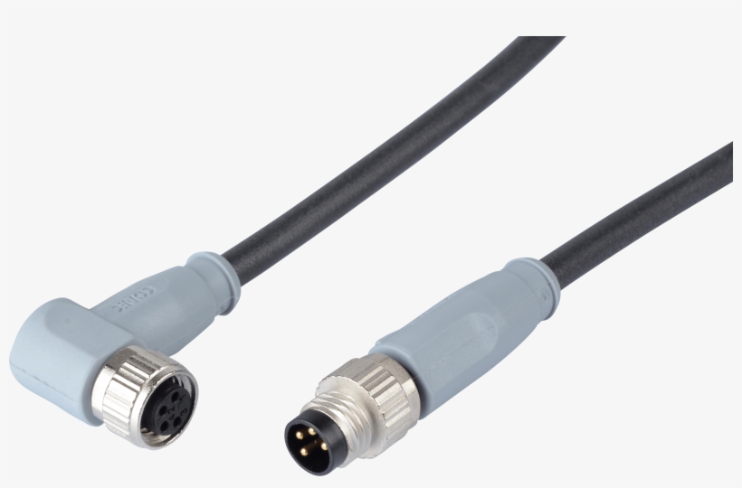 Sal M8x1, 5-pol, 3 M, Connector, 90° Conec - Networking Cables, transparent png download