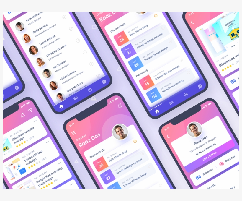 Design Idea By Surja Sen Das Raj - Stunning Iphone App Design, transparent png download