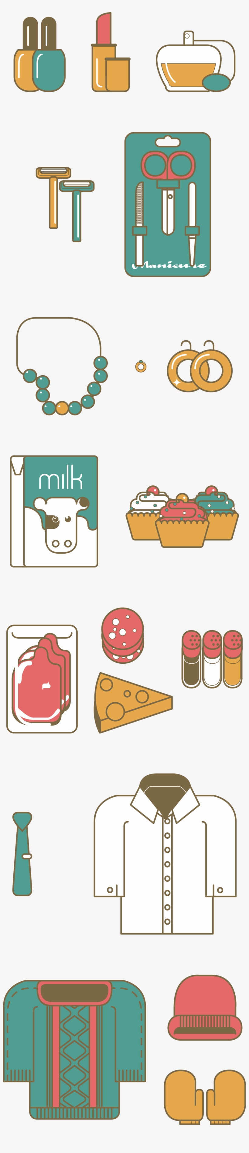 Icon Set For Infographic On Behance, transparent png download