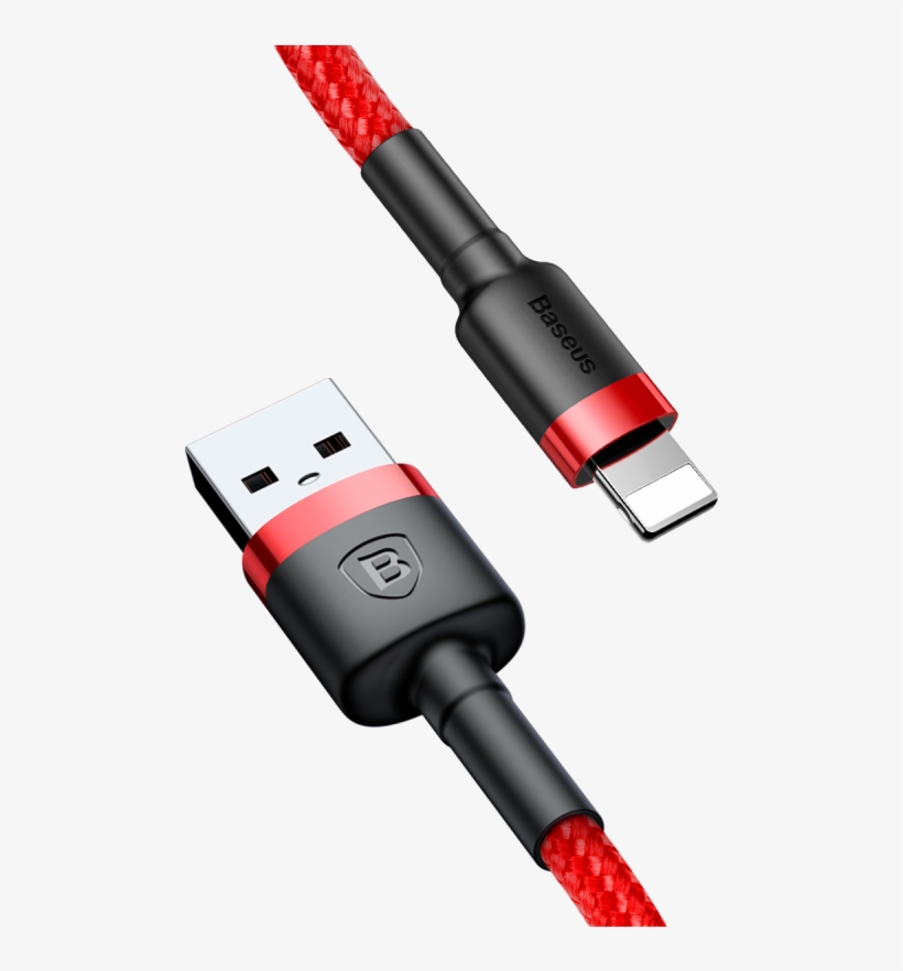 Baseus Usb Kevlar Cable For Iphone Xs Max Xr X 8 7 - Baseus Classic Usb Cable For Iphone, transparent png download