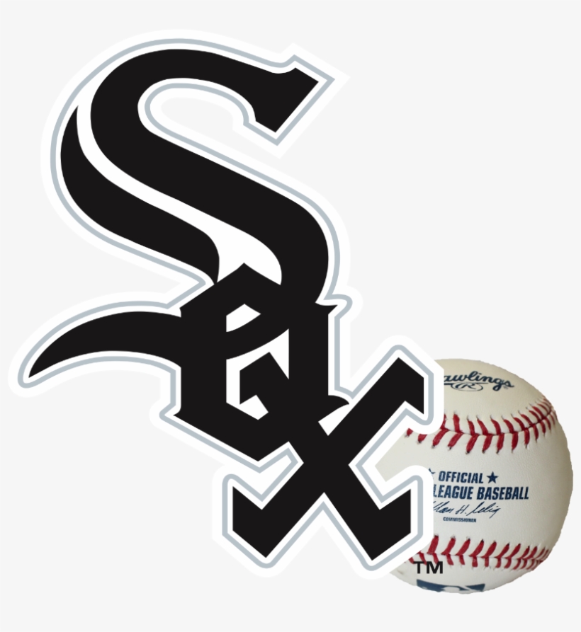 White Sox Logo Black, transparent png download