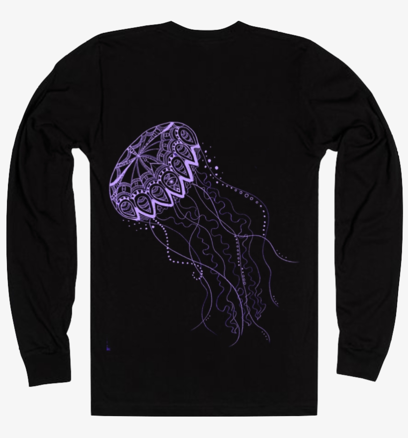 Jellyfish Long Sleeve Shirt - Jellyfish, transparent png download