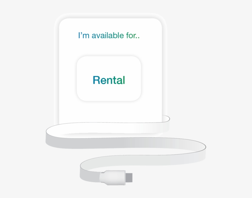 Available Rental Mobile Phone Charging Charge Spot - Gadget, transparent png download