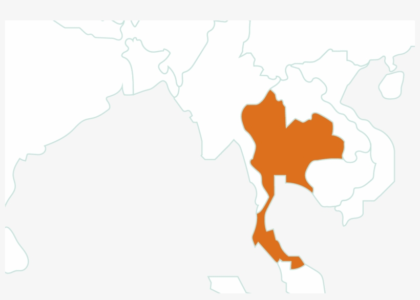 Thailand - Map, transparent png download