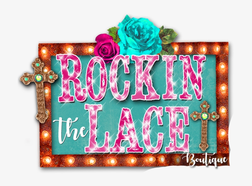 Rockin The Lace Boutique - Rose, transparent png download
