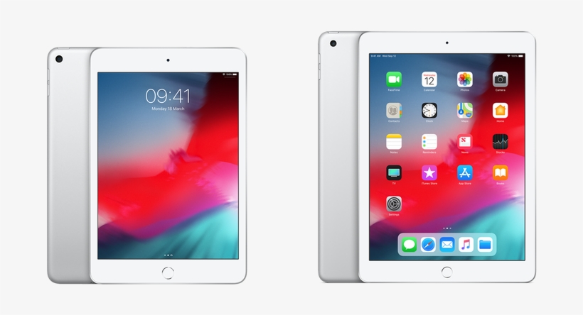 Ipad Mini 2019 Vs Ipad 2018 Main - Ipad 6th Generation Review, transparent png download