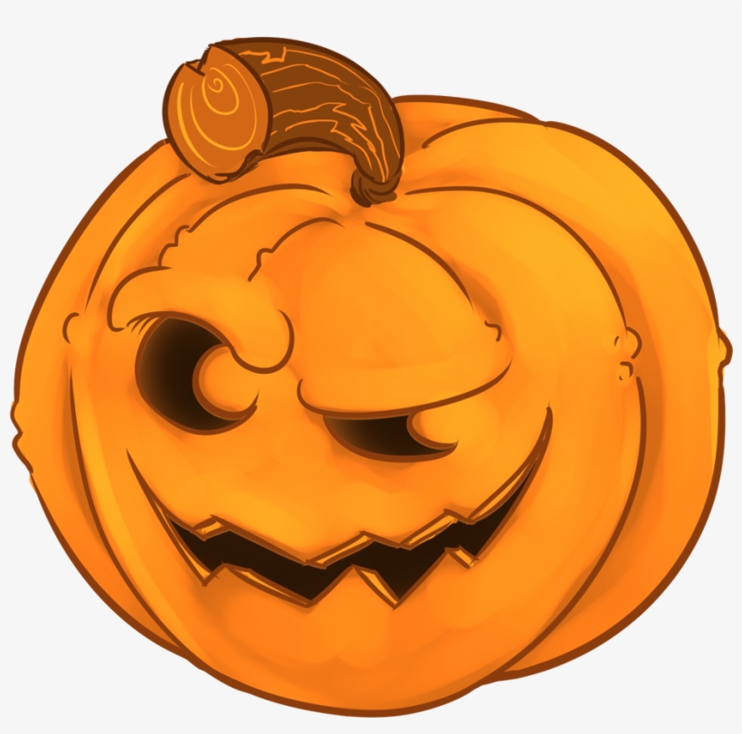 Halloween Pumpkins Sticker Pack Messages Sticker-2 - Jack-o'-lantern, transparent png download