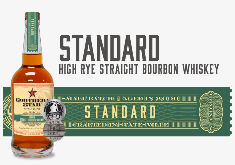 Southern Star High-rye Straight Bourbon Whiskeys - Jim Beam, transparent png download