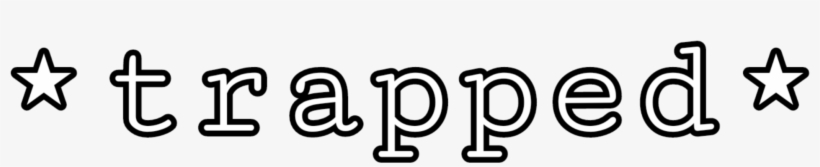 Trapped Sad Aesthetic Text - Parallel, transparent png download