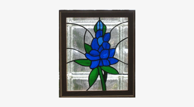 Bluebonnet - Stained Glass, transparent png download