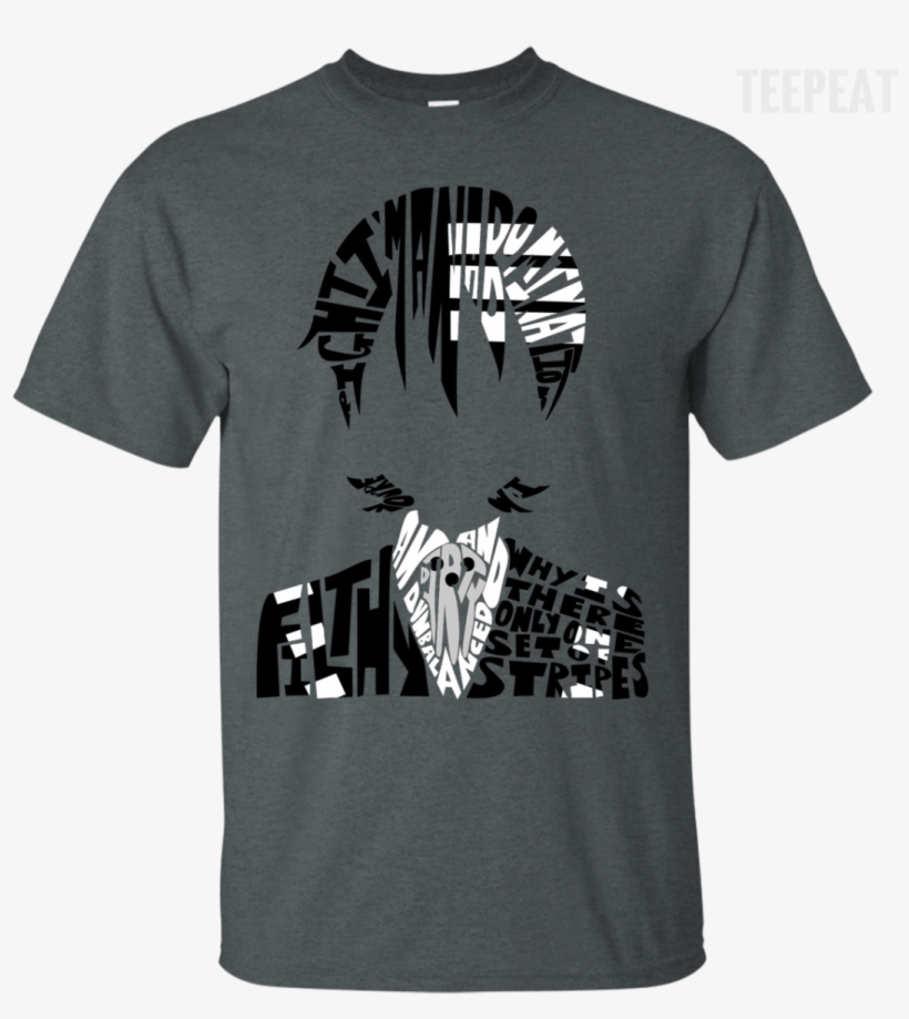 Customcat Apparel Custom Ultra Cotton T-shirt / Dark - Death The Kid, transparent png download