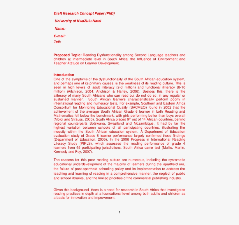 Dr Peters Proposal - Document, transparent png download