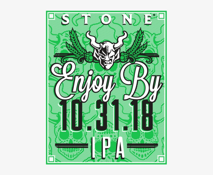 Stone Enjoy By - Stone Enjoy By 10.31 18 Ipa, transparent png download