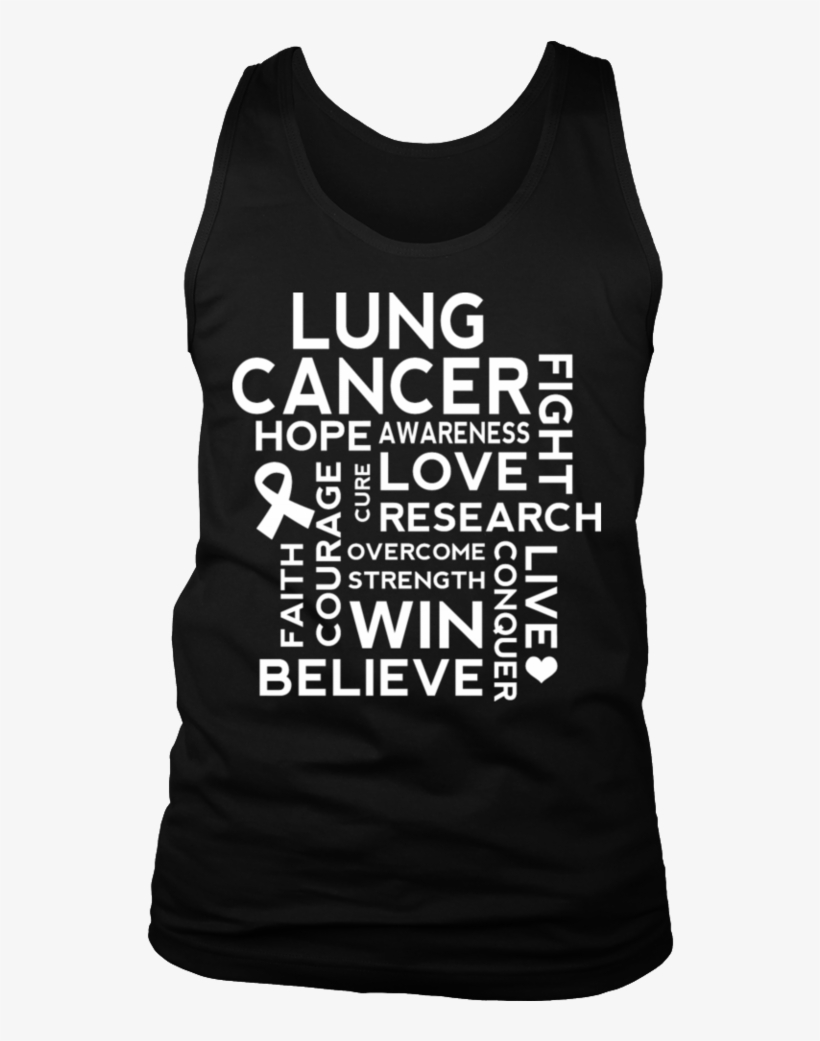 Lung Cancer Awareness Slogan T Shirt - Disney In My Veins Jesus In My Heart, transparent png download