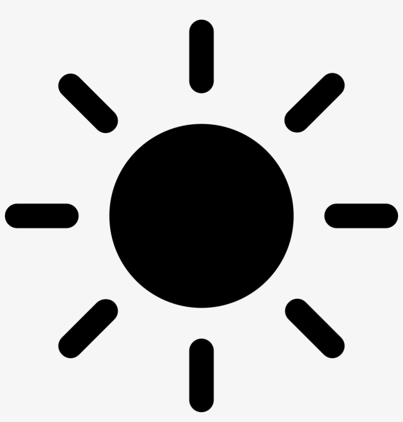 Png File - Brightness Icon Png, transparent png download
