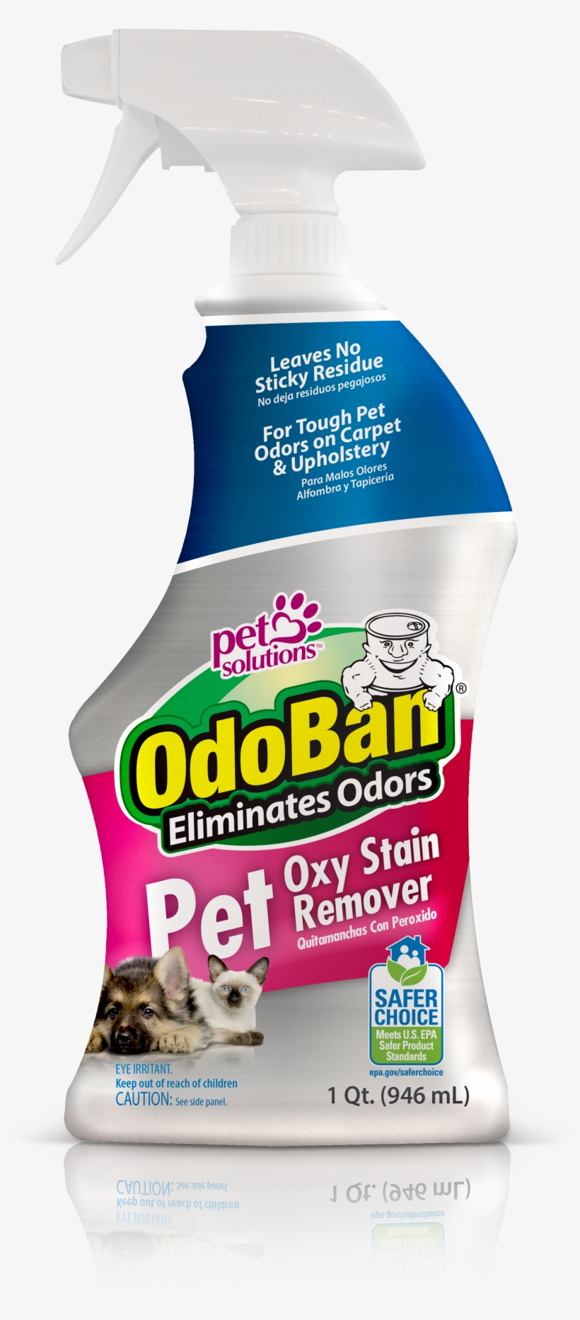 An Oxygen Activated Stain Remover That Penetrates Colorfast - Odoban Pet, transparent png download