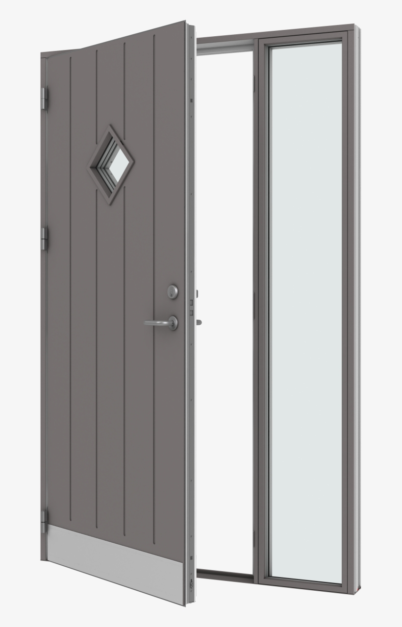 Image - Aluminium Wood Colour Doors, transparent png download
