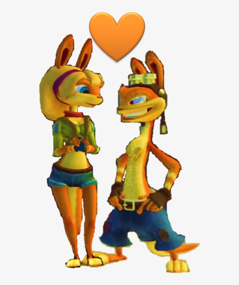 Daxter Fondo De Pantalla Entitled Daxter And Tess Ottsel - Cartoon, transparent png download