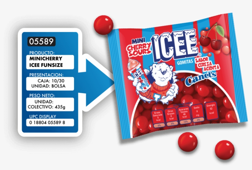 Icee Minicherry Funsize - Illustration, transparent png download