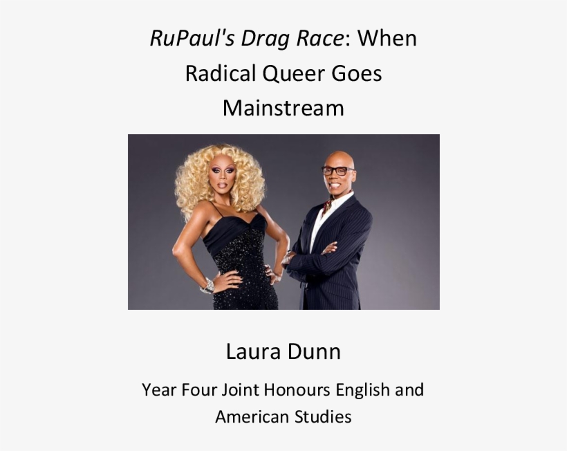 Docx - Rupaul As Man And Woman, transparent png download