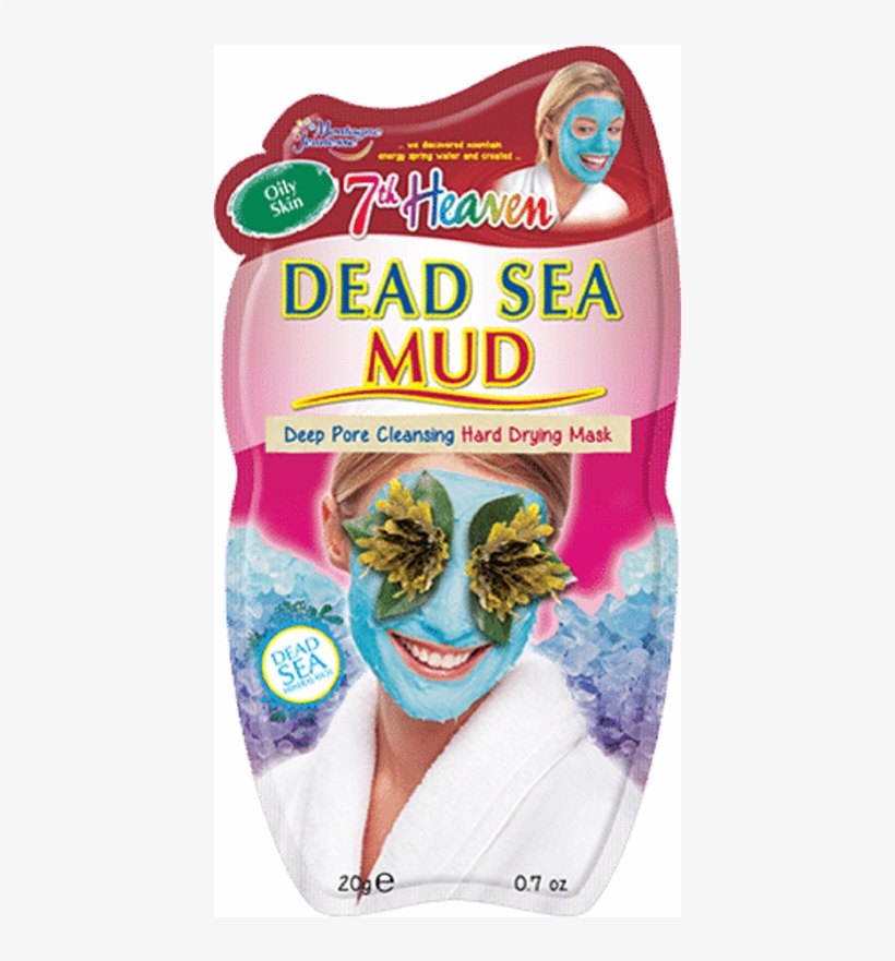 7th Heaven Face Mask Dead Sea Mud - Montagne Dead Sea Mud Mask, transparent png download