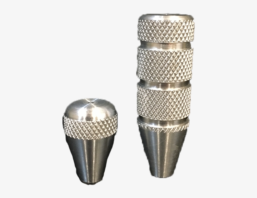 These Tactical Aluminum Bolt Knobs Have 5/16"-24 Thread - Silver, transparent png download