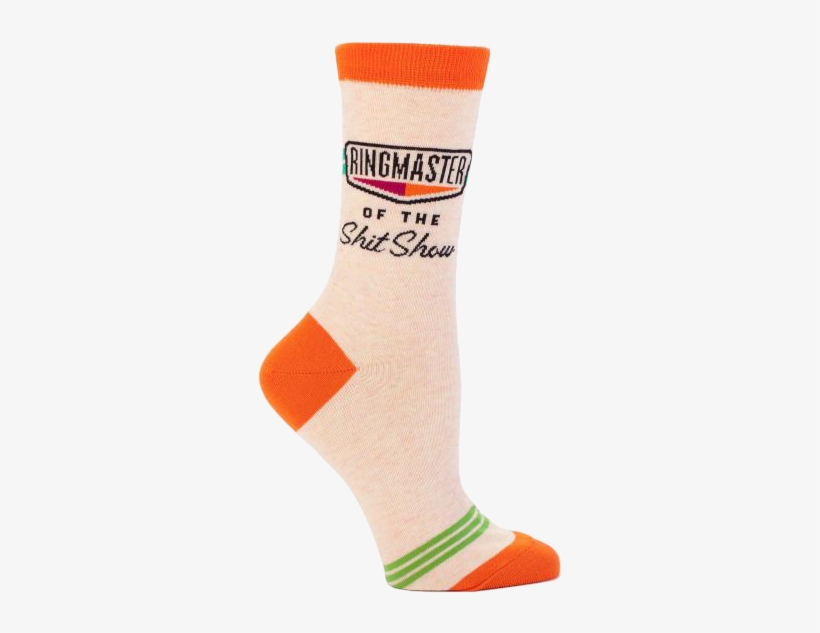 Ringmaster Of The Shit Show Socks - Meeting Is Bullshit Socks, transparent png download