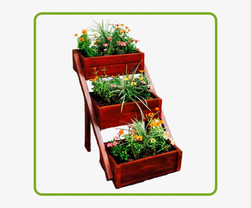 Stacked-planter - Lobelia, transparent png download
