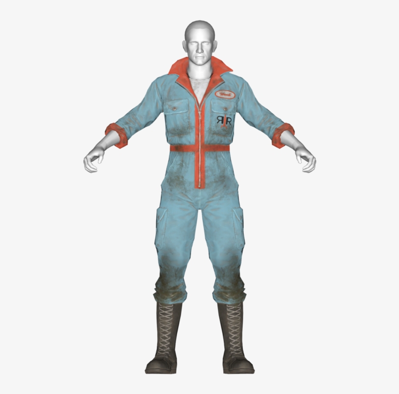 Mechanic Jumpsuit - Fallout Mechanic Jumpsuit, transparent png download